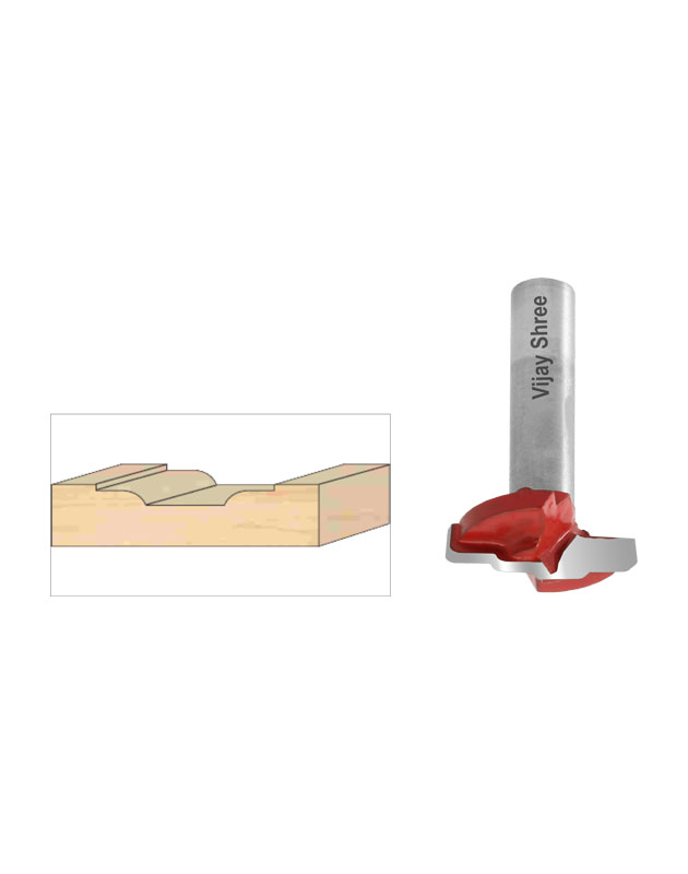 Plunge Ogee Fillet Design Bits