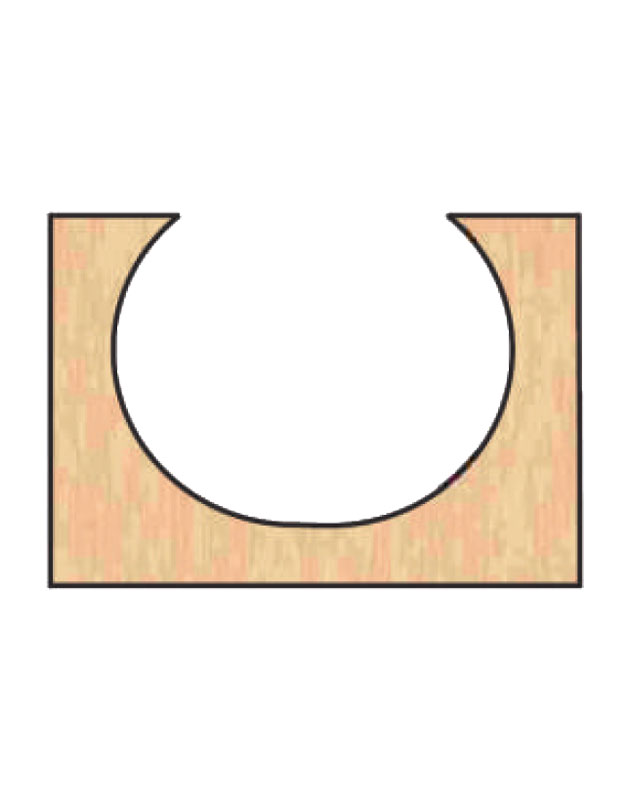 Half Radius Bits - 221