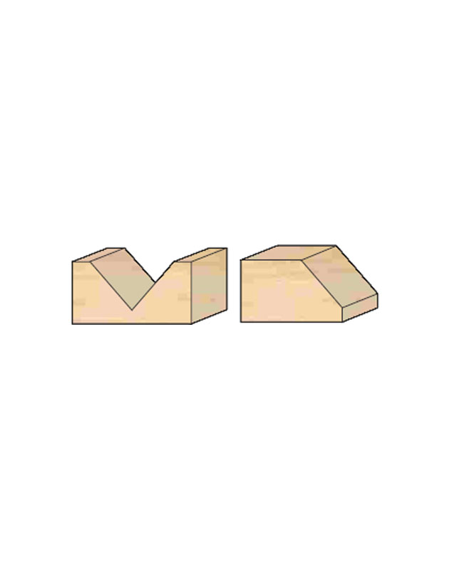 V Groove Bits (Pointed)