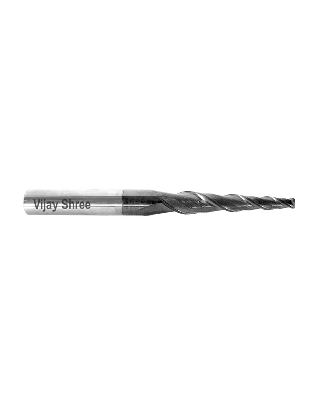2 Flute Spiral Taper End Mill